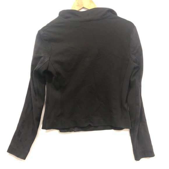 Two by Vince Camuto Assymetrical Zip Moto Jacket S - Picture 5 of 11